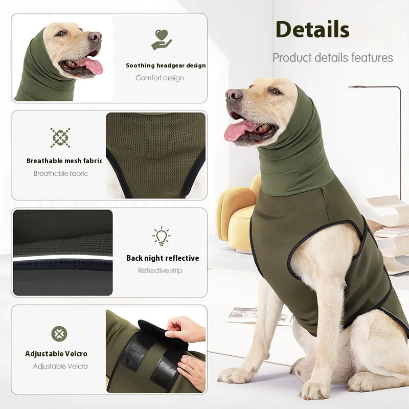 Dog Anti-Anxiety Soothing Jacket – Calming Pet Vest